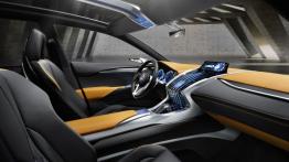 Lexus LF-NX Concept (2013) - widok ogólny wnętrza z przodu