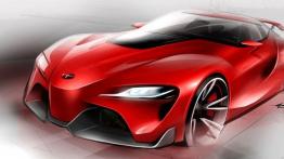 Toyota FT-1 Concept (2014) - szkic auta