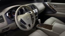 Nissan Murano 2011 - widok ogólny wnętrza z przodu