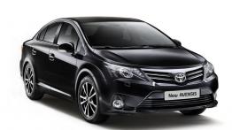 Toyota Avensis III sedan Facelifting - widok z przodu