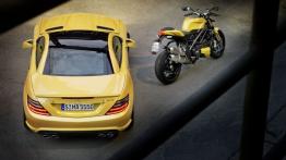Mercedes SLK 55 AMG Streetfighter - widok z góry