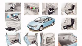 Citroen C5 Sedan 2001 - szkic auta