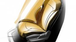 Audi Q7 II (2015) - szkic wnętrza