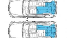 Mercedes GLK Facelifting - szkic wnętrza