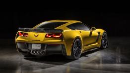 Chevrolet Corvette C7 Z06 (2015) - tył - reflektory włączone