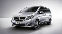Mercedes klasy V (2014) - przód - reflektory włączone
