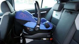 Octavia RS z pieluchą w tle