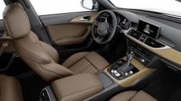 Audi A6 C7 Avant Facelifting (2015) - widok ogólny wnętrza z przodu