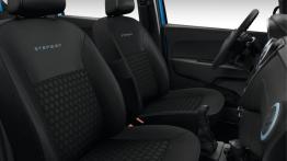Dacia Lodgy Stepway (2015) - widok ogólny wnętrza z przodu