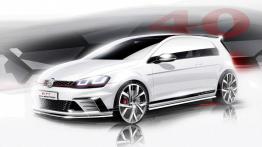 Volkswagen Golf GTI Clubsport Concept (2015) - szkic auta