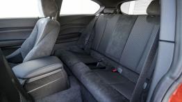 BMW M135i F21 Facelifting (2015) - tylna kanapa