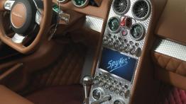 Spyker B6 Venator Concept (2013) - konsola środkowa