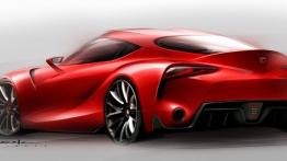 Toyota FT-1 Concept (2014) - szkic auta