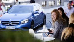 Mercedes A 200 (W176) 2012 - przód - inne ujęcie