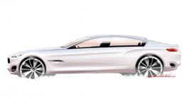 BMW CS - szkic auta
