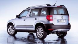 Skoda Yeti 2009 - widok z tyłu