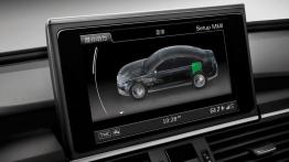 Audi A6 L e-tron Concept - radio/cd/panel lcd
