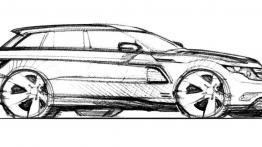 Land Rover Range Rover Sport II (2014) - szkic auta