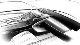 Land Rover Range Rover Sport II (2014) - szkic wnętrza