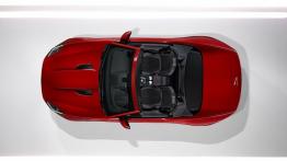 Jaguar F-Type S Manual Roadster Caldera Red (2015) - widok z góry