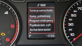 Audi Q3 Facelifting 2.0 TDI quattro - galeria redakcyjna - komputer pokładowy