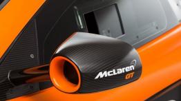 McLaren 650S GT3 (2014) - lewe lusterko zewnętrzne, przód
