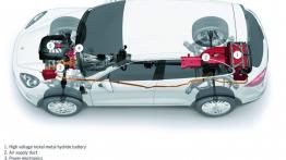 Porsche Cayenne III S Hybrid (2011) - schemat konstrukcyjny auta