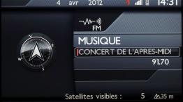 Citroen C3 Picasso Facelifting - radio/cd/panel lcd