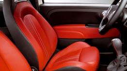 Fiat 500 Abarth - fotel kierowcy, widok z przodu