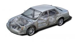 Cadillac DTS - schemat konstrukcyjny auta