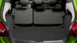 Seat Ibiza V Facelifting - tylna kanapa złożona, widok z bagażnika