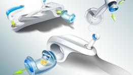 Smart fortwo III (2015) - szkic wnętrza