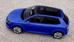 Skoda Fabia III hatchback (2015) - widok z góry