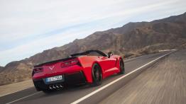 Chevrolet Corvette C7 Stingray Cabrio (2014) - wersja europejska - widok z tyłu