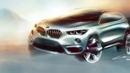 BMW X1 II xDrive25i (2016) - szkic auta