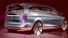 Mercedes klasy V (2014) - szkic auta