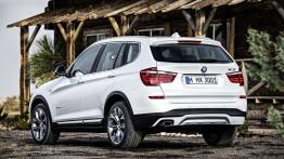 BMW X3 F25 Facelifting (2014) - widok z tyłu