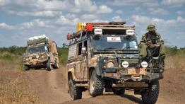 Land Rover Defender Special - widok z przodu