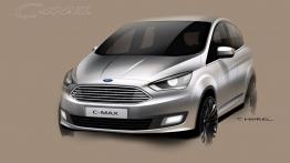 Ford C-Max II Grand Facelifting (2015) - szkic auta
