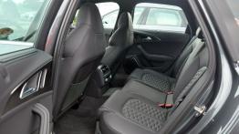 Audi RS6 Avant - galeria redakcyjna - tylna kanapa