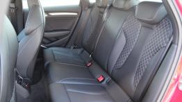Audi S3 Sportback 2.0 TFSI 300KM - galeria redakcyjna - tylna kanapa