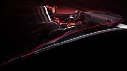 Seat Leon III SC Cupra (2014) - szkic wnętrza