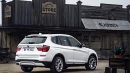 BMW X3 F25 Facelifting (2014) - widok z tyłu