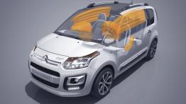 Citroen C3 Picasso Facelifting - szkice - schematy - inne ujęcie
