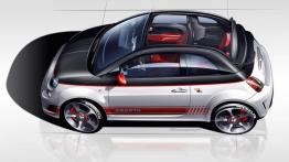 Abarth 500C - wersja amerykańska - szkic auta