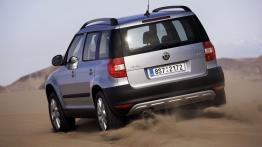 Skoda Yeti 2011 - widok z tyłu