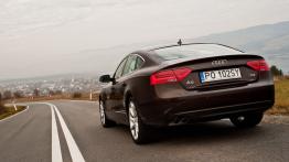 Audi A5 Sportback Facelifting w Szczawnicy - widok z tyłu