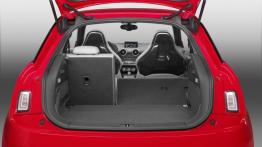 Audi A1 TFSI Facelifting R-Line (2015) - tylna kanapa złożona, widok z bagażnika