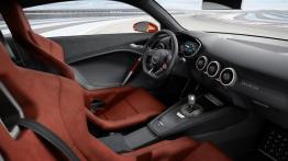Audi TT clubsport turbo Concept (2015) - widok ogólny wnętrza z przodu