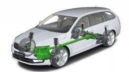 Skoda Octavia III Kombi 4x4 TSI (2013) - schemat konstrukcyjny auta